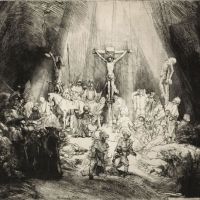 Finding divine light: The Three Crosses (1653). Subtleties that shine through the shadows
