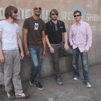 Funk soul brothers: The New Mastersounds are (from left) Simon Allen, Pete Shand, Eddie Roberts and Joe Tatton. The New Mastersounds hone a jazz-funk style at gigs