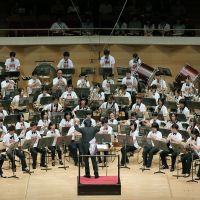 Big opportunity: The Michinoku Wind Orchestra performs at Suntory Hall in Tokyo on Aug. 17. The Tokyo Foundation hosts concert by young victims of Tohoku quake at Suntory Hall