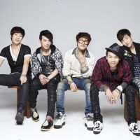 Regular folk: Ulala Session is (from left) Park Seung-il, Goon Jo, Kim Myung-hoon, leader Lim Yoon-taek and Park Kwang-sun. The group rose to fame after winning a TV talent show in South Korea. South Korean band Ulala Session wins hearts on talent show