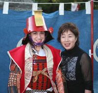 Visitors wear samurai armor in celebration of Japan’s Edo Period. Get cultured in 'Little Edo'