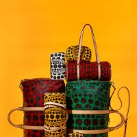 Some pumpkins: Louis Vuitton's second lineup in a collaboration with artist Yayoi Kusama includes a collection of bags sporting Kusama's famous pumpkin pattern — all items are being released this month. Louis Vuitton still going dotty