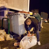 Today’s special: Men search a garbage bin for food on Jan. 16 in Santa Cruz de Tenerife on the island of Tenerife. Spain’s jobless rate surged to a modern-day record of 26 percent in the final quarter of 2012, data said Thursday. Anger mounts over Spanish corruption as unemployment rate climbs to new record