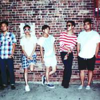 Racking up air miles: Hotel Mexico (from left: Kai Ito, Hitoshi Kikuchi, Masaaki Iwamoto, Ryuyu Ishigami, Jiro Mizushima and Jiko Kobayashi) knew early on they’d need to play overseas at some point. The band has some dates in California next month. Hotel Mexico's pop aims at the heart