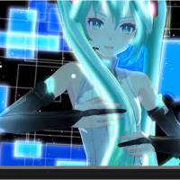 Virtual idol: A sceengrab from the anime video “Easy Dance Tda-shiki Append Miku Kaihen” made by YouTube user Izayoi Sakuya using the free MikuMiku Dance (MMD) 3-D software. Freeware has animators dancing to the Hatsune Miku beat