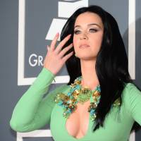 Nominee for Best Pop Solo Performance Katy Perry shows off her ensemble on the red carpet at the Staples Center for the 55th Grammy Awards Stars test sartorial limits at Grammys