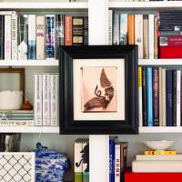 On the shelf: Elizabeth Mayhew’s shelves are also her own personal travelogue of objects. Keep reading and add warmth to a room with books