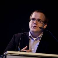 A skeptical eye needed: Evgeny Morozov, author of The Net Delusion, says people don't treat Internet Goliaths like Facebook and Google with the level of criticism and scrutiny that they deserve as businesses with commercial agendas. 'We are abandoning all the checks and balances'