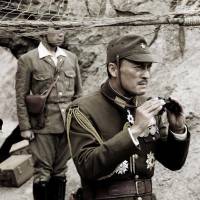 Eastward gaze: Ken Watanabe (right) stars in the 2006 Hollywood film “Letters from Iwo Jima,” directed by Clint Eastwood. Views of Japan through Western films