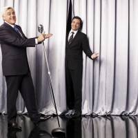 Stepping aside: “Tonight Show” host Jay Leno introduces Jimmy Fallon, host of “Late Night,” in Los Angeles in this undated photo. Leno to leave 'Tonight Show' in spring 2014
