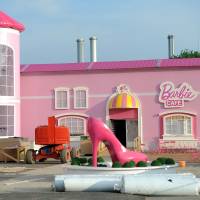 Dolled up: The opening this month of the first life-size Barbie Dreamhouse in Europe may be the fantasy of many little girls but Berlin's feminists are mobilizing against what they call a sexist icon. Berlin's Barbie Dreamhouse is a pink feminist nightmare