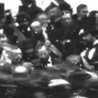 Floundering father?: President Abraham Lincoln delivers one of the most famous speeches in U.S. history at the dedication ceremony of a Civil War cemetery in Gettysburg, Pennsylvania, on Nov. 19, 1863. It is the only known photo of Lincoln at Gettysburg. Software program gives Gettysburg Address poor grade