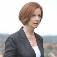 Aussie ire: A politician in Australia has apologized to Prime Minister Julia Gillard for a dish at one of his fundraisers that was named after her in a sexist way. Aussie leader blasts 'sexist' menu at opposition dinner