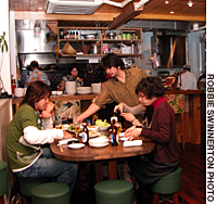 Afuri Ebisu The relaxed ambience suits the Thai fare at Tahiti (above); Spanish tapas traditions go modern at Bar de Espana Muy in Marunouchi