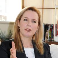 Multitalented: Donna Burke talks to The Japan Times Feb. 4 at her home and office in Tokyo’s Roppongi district. Instinct key for singer-entrepreneur