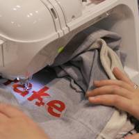 Cult fashion designer NukeMe is best-known for hacking sewing-machine software to create distorted embroidery pieces that look like computer glitches and graphical errors. Prabal Gurung takes to the sky, Swedish style lands in Osaka and NukeMe creates turbulent fabrics