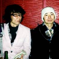 Sunny side up: Taiyo Matsumoto (right) and his editor at IKKI magazine, Hideki Egami, take a break at the 10th Toronto Comics Arts Festival. The 'Sunny' side of Taiyo Matsumoto