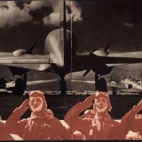 “FRONT” magazine (1942), Japan, takes on the “photomontage” style of Russian revolutionary artist, Alexander Rodchenko. Propaganda: artifice by design