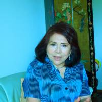 Wealth of advice: Sonia Romero de Hara speaks at her house in Hachioji, western Tokyo, where she counsels people from South American countries. Peruvian offers lifeline for Spanish-speaking expats