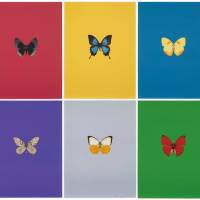 Damien Hirst’s “It’s Beautiful Day” (2013) Britain's 'YBA' have moved on, but they still inspire