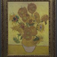 Close second: A Relievo reproduction of “Sunflowers” by Vincent van Gogh. A 3-D replica of Van Gogh's 'Sunflowers,' — yours for ¥3.4 million