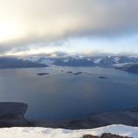Safe sailing: Melting ice in Kongsfjorden, part of Norway's Svalbard archipelago. The Arctic's summer ice cover has dropped by more than 40 percent over the last few decades, making the centuries-old quest for a northern sea route a reality. China's voyage of discovery to cross the less frozen north