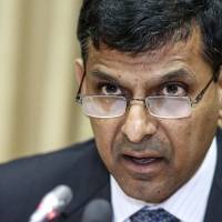 New face, new plan: Raghuram Rajan, the new governor of the Reserve Bank of India, speaks at a news conference at the bank’s headquarters in Mumbai on Wednesday. India's new bank governor has hands tied