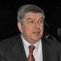 Prime candidate: Germany lawyer Thomas Bach is considered the favorite to succeed Jacques Rogge as the president of the IOC in Tuesday’s election. Six standing in election to become new IOC president