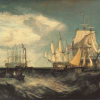 Seas of change: “Spithead: Two Captured Danish Ships Entering Portsmouth Harbour” by Joseph Mallord William Turner Turner: Steering art toward Impressionism