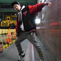 Fancy footwork: Takuya Harashima, who goes by his first name as a dancer, shows off the championship footwork leg belt he won at Battle Train Tokyo. The event was the country’s first official footwork dancing competition. Japan's juke scene gears up to go foot to foot with Chicago