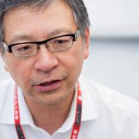 Gambling man: Francis Lui, the eldest son of Macau billionaire Lui Che-woo, talks about their Galaxy Entertainment Group's casino business in a recent interview in Macau. Macau casino giant eyes Japan foray