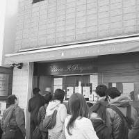 Chilled thrills: Winter is a tough time for the ice-cream, gelato and kakigōri businesses. But as lines of coated customers at Kamakura's Gelateria il Brigante above prove, a focus on quality can help.
Ice-cream businesses fight the winter chill