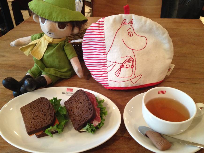Moi Cafe Snufkin snacks: Tokyo's Moomin Bakery & Cafe serves Finnish bread. | REBECCA MILNER