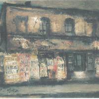 Yuzo Saeki’s “Back Street with Advertisements” (1927) Encounters with the modern that both frustrated and inspired Japanese artists