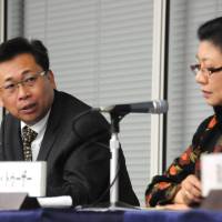 Lam answers a question from the audience during a symposium, titled “Myanmar now; Myanmar’s recent moves and its relationship with Japan viewed from Southeast Asia,” organized by the Keizai Koho Center in Tokyo on Dec. 9. Reforms open SE Asia's 'last frontier'