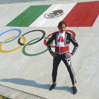 Viva Mexico: Skier Hubertus Von Hohenlohe poses in the mariachi suit he plans to wear during the Sochi Olympics. German prince skis for Mexico