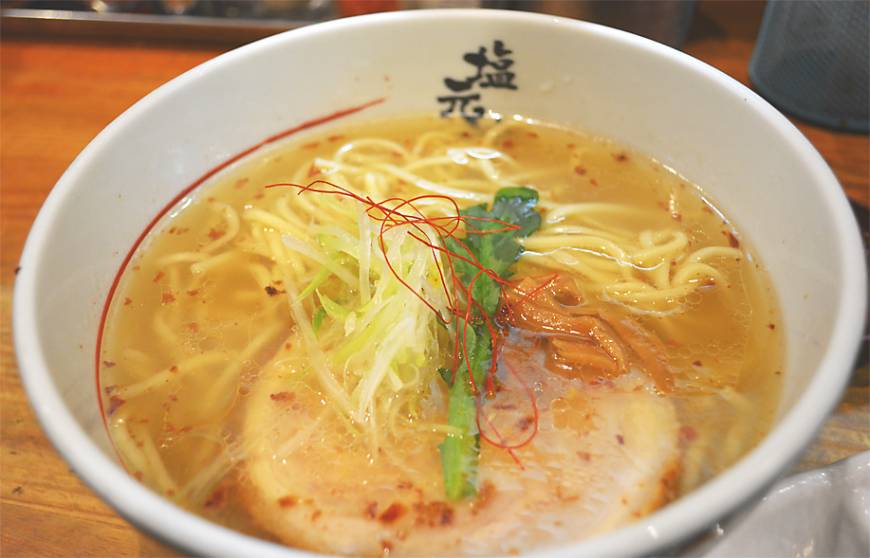 Shiogensui Worth one's salt: Shiogensui's shio ramen. | J.J. O'DONOGHUE