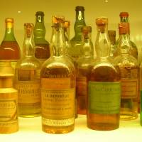Counterfeit Chartreuse liquor is exhibited in the museum of the Chartreuse cellars in Voiron, southeastern France. Food labs fight organized crime
