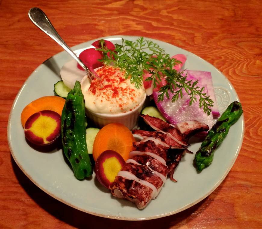 Ata Dig in: The aioli plate at Ata, which is Swedish for 'eat.' | ROBBIE SWINNERTON