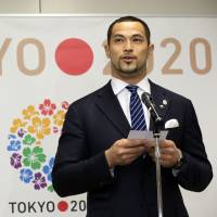Key position: Former Olympic hammer-throw champion Koji Murofushi speaks on Tuesday after being named the sports director of the 2020 Summer Olympics in Tokyo. AP Murofushi named 2020 Tokyo Olympics sports director