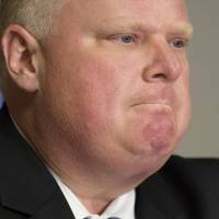 Rob Ford reuters Toronto Mayor Ford exits rehab, says was in 'complete denial'
