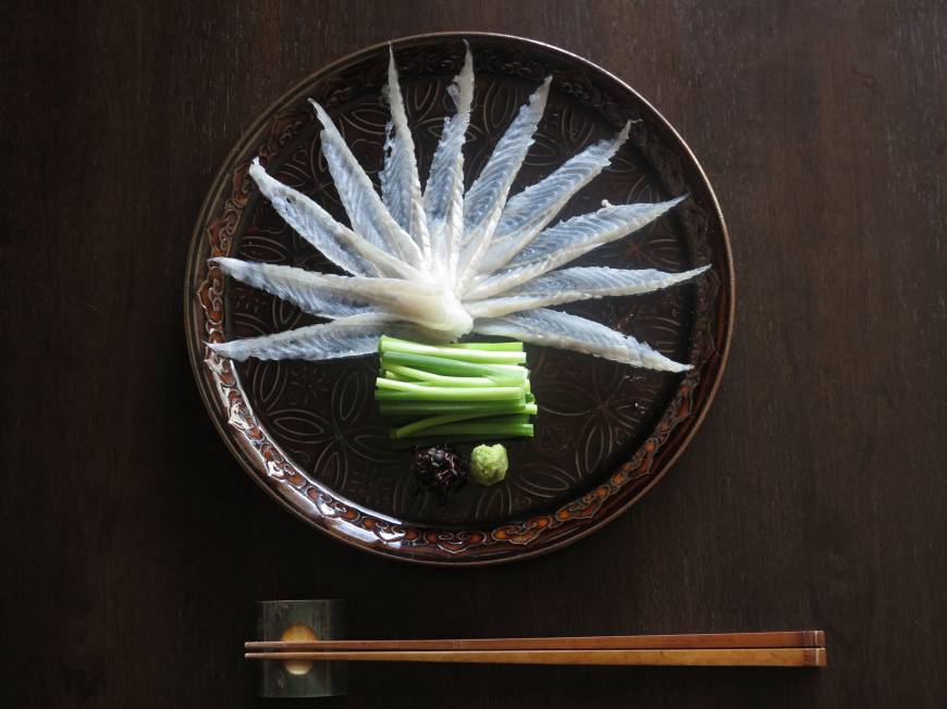 Kaiseki Ikku Delicate dining: Anago (saltwater eel) at Kaiseki Ikku. | ROBBIE SWINNERTON
