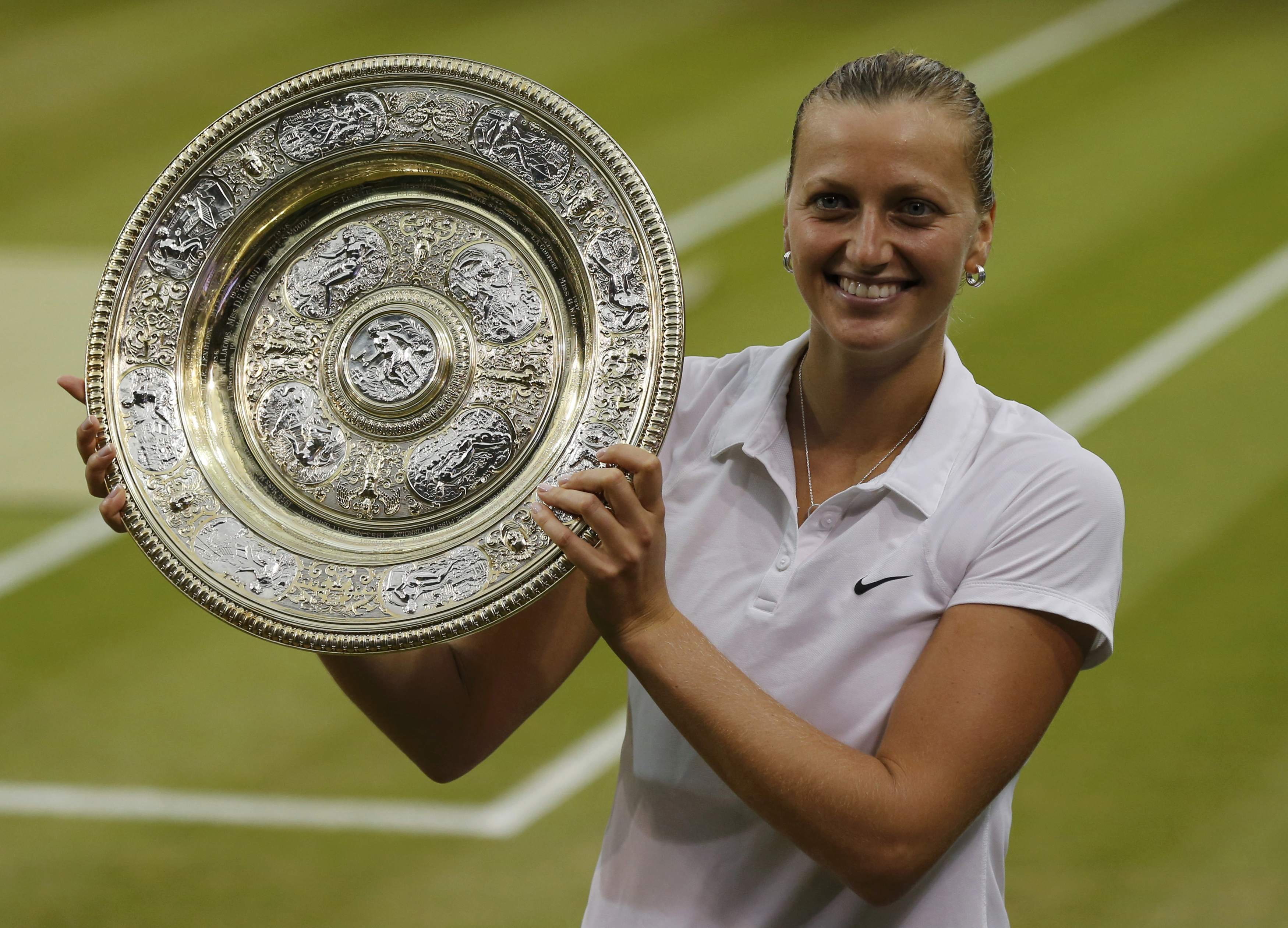 Kvitova beats Bouchard to win second Wimbledon title The Japan Times