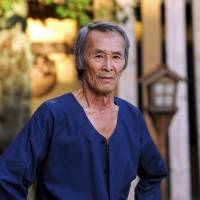 The master of death: Seizo Fukumoto's trademark dying manoeuvre is the ebi-zori (prawn cut) where, after being sliced with a blade, he bends over backward, twitching. The man who lives for the art of dying