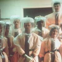 This image taken in December 1989 shows the U.S. Army’s Veterinary Medicine Division team in a primate quarantine facility in Reston, Virginia. Americans’ introduction to the Ebola virus 25 years ago came courtesy of an outbreak that turned out to be completely nonlethal to humans. Battle with Ebola near Washington in 1989 provided blueprint for recent response
