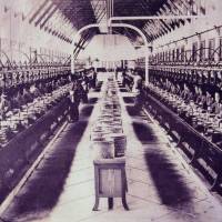 Workers reel silk in the bustling Kameyama Silk Mill Muroyama Factory in Yokkaichi, Mie Prefecture, around 1907, a period of prosperity for Japan's silk industry. Campaigners fight to save derelict Mie silk mill but owner cites lack of cash