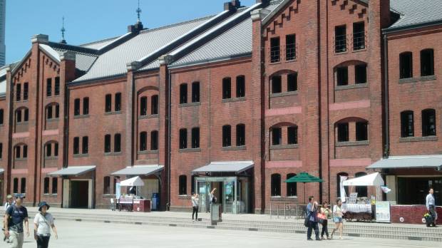 Yokohama Red Brick Warehouse, a Yokohama port icon. Yokohama events demonstrate respect for others’ culture, history