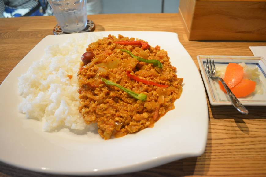 Spice Chamber Some like it hot: The keema curry at Spice Chamber. | J.J. O'DONOGHUE