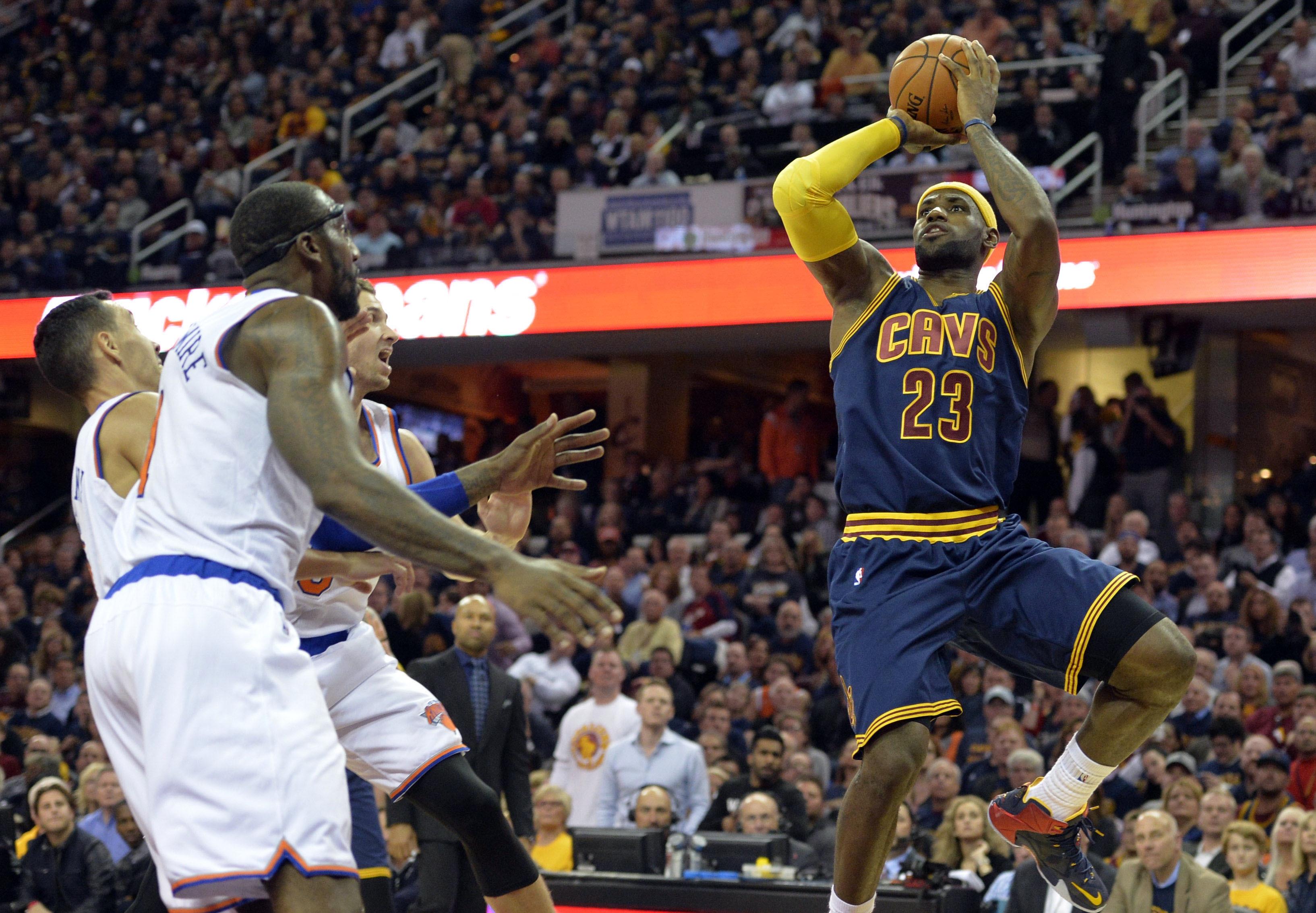 lebron knicks