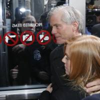 Former Virginia Gov. Bob McDonnell arrives Tuesday at federal court with his daughter, Cailin Young, in Richmond, Virginia. McDonnell, once a top Republican prospect for national office, was sentenced to two years after being convicted of selling the influence of his office to the CEO of a dietary supplements company. Former Virginia governor gets two years for corruption